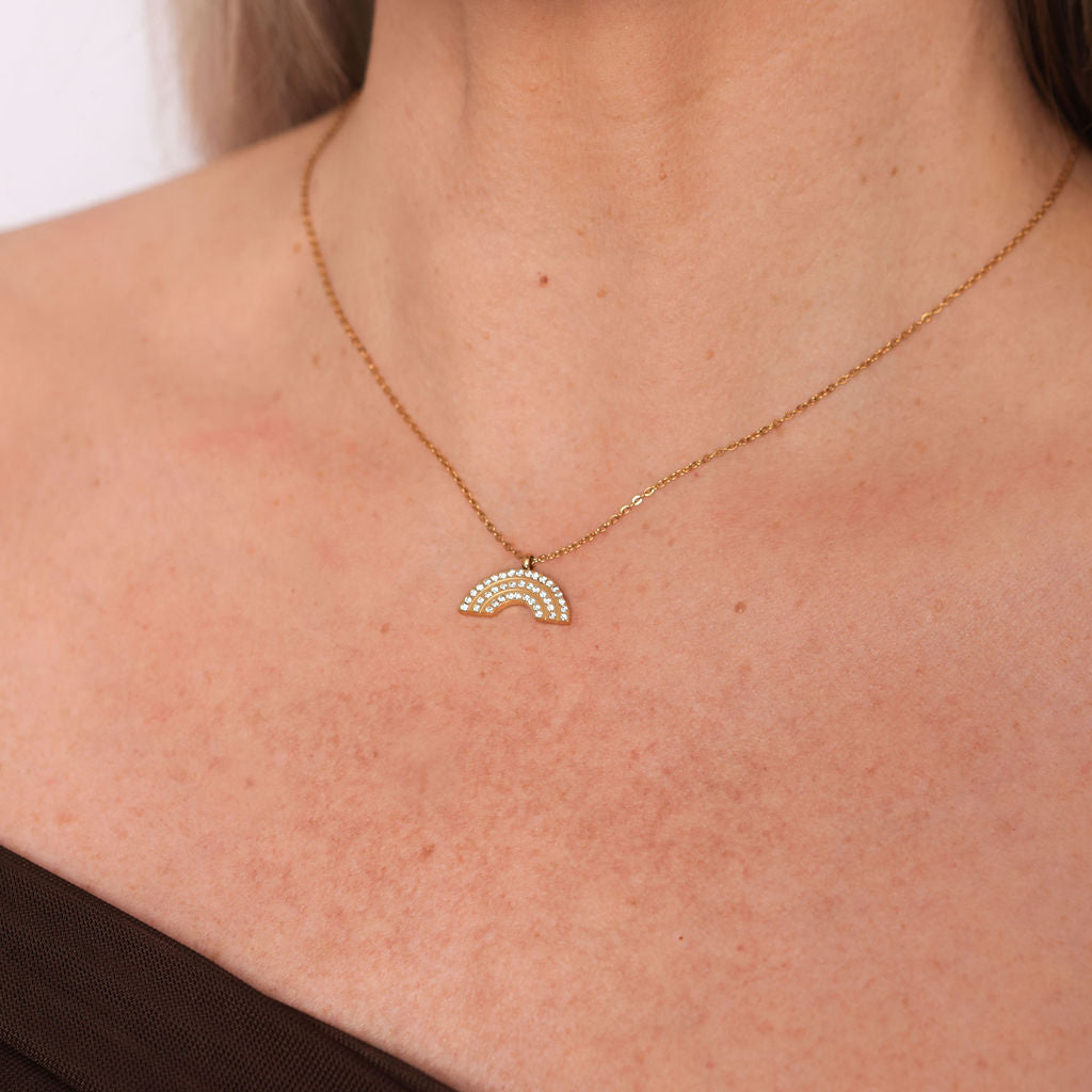 The Sparkly Rainbow Necklace